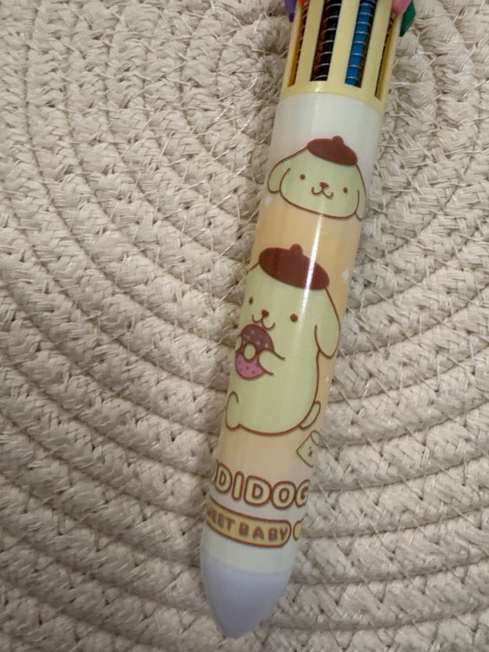 Pompompurin Multi-Color Retractable Gel Pen - Yellow - Picture 8 of 9
